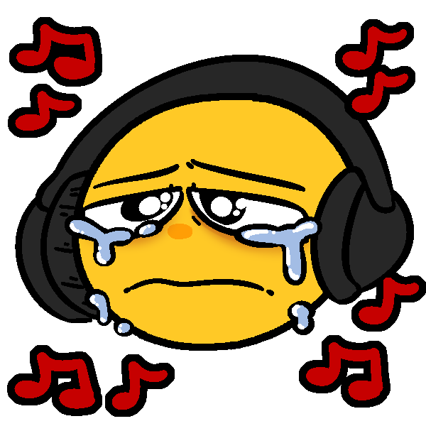 crying w/ music